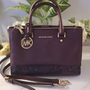 Michael Kors Burgandy Handbag
